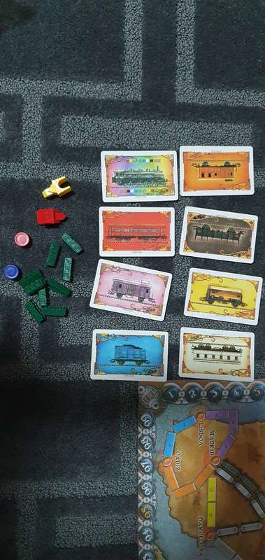 Ticket to Ride Europe Board Game