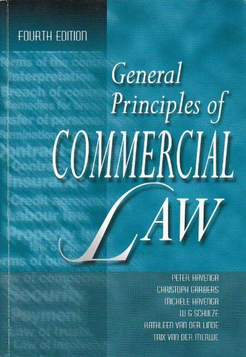 General Principles of Commercial Law - 4th Edition