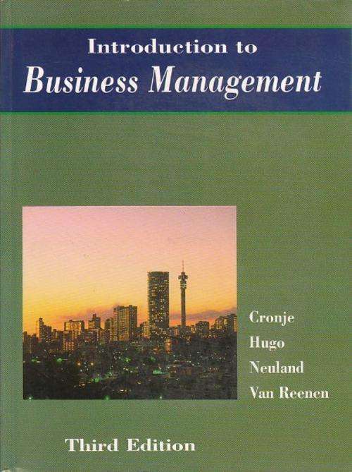 Introduction to Business Management