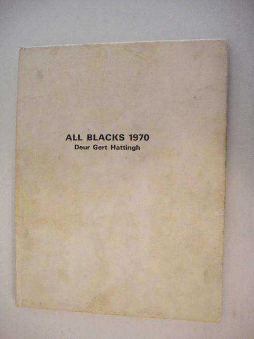 All Blacks 1970 - Deur Gert Hattingh (HC Picture Diary)