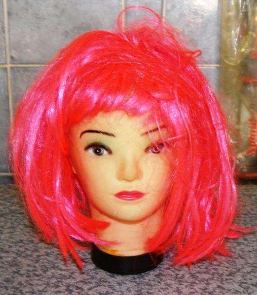 Pink wig - R65 postage