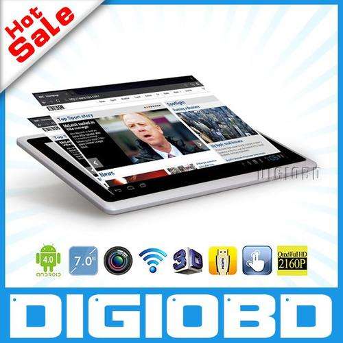 7'' tablet pc Allwinner A13 Q88 5 point capacitive Screen+android 4.0+Multi Touch+1.2GHz 512MB 4GB