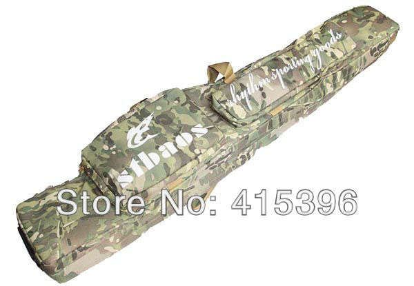 Tactical carry case 1.2m long rifle gun slip double hunting bag