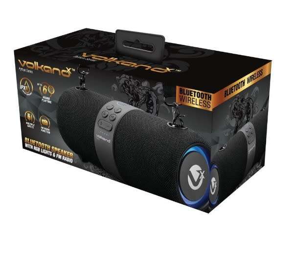 Volkano X Python Series Bluetooth Speaker - Black