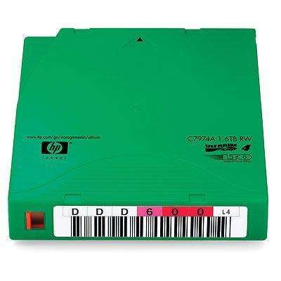 HPE C7974A BLANK DATA TAPE LTO 4 TAPE  800GB