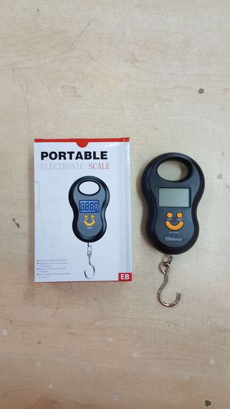 60 KG Portable Pocket Compact Digital Electronic Luggage/ Travel/ Fish/ Hanging Scale