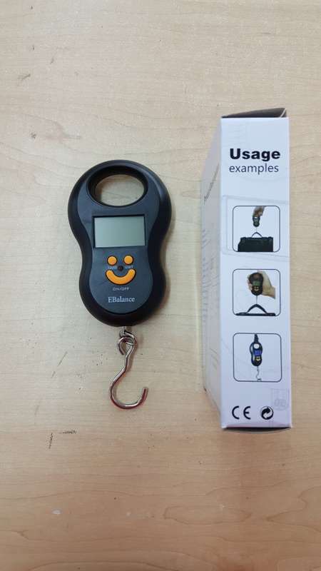 60 KG Portable Pocket Compact Digital Electronic Luggage/ Travel/ Fish/ Hanging Scale