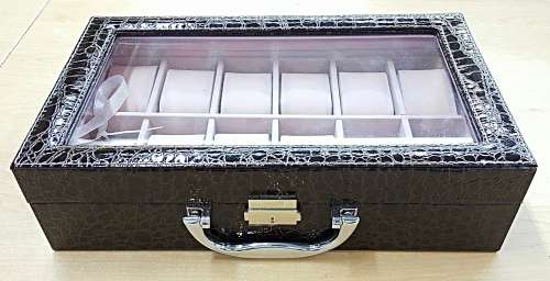 WATCH BOX / DISPLAY / CASE / STORAGE *12 SLOT/ BLOCK/ DIVISION* BARGAIN *MONT BLANC*