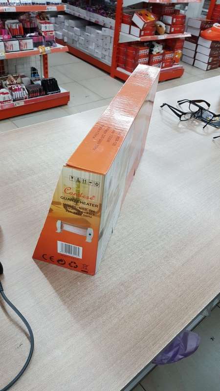 *LOCAL STOCK*HEATER QUARTZ- 3 BAR HEATING POWERS: 400W/800W/1200W
