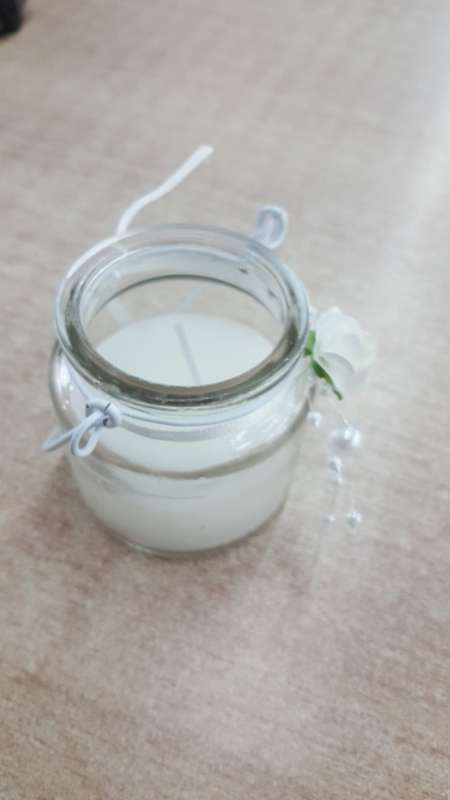 WEDDING GLASS CANDLES 12 CUP CANDLE BOX
