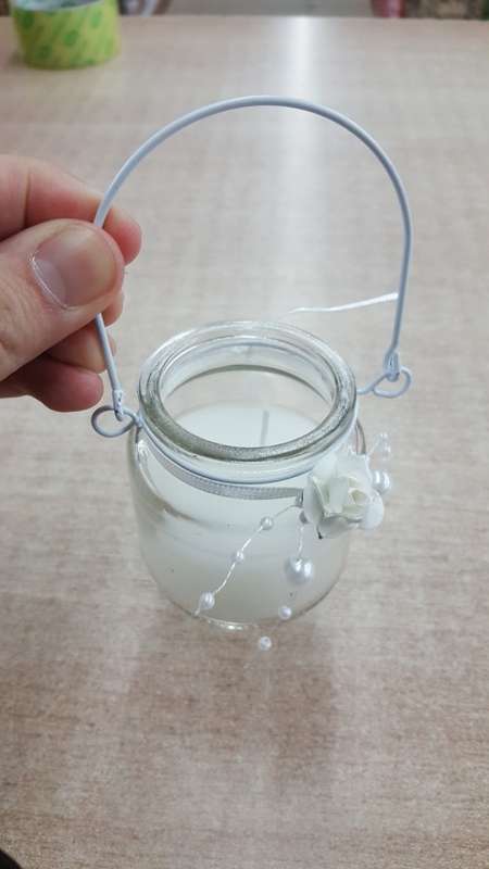 WEDDING GLASS CANDLES 12 CUP CANDLE BOX