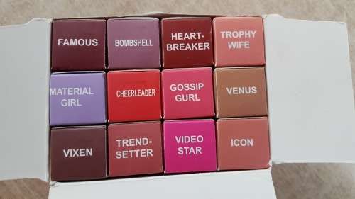 HUDA BEAUTY- MATTE LIPSTICK/12PC BOX  *WHOLESALE*