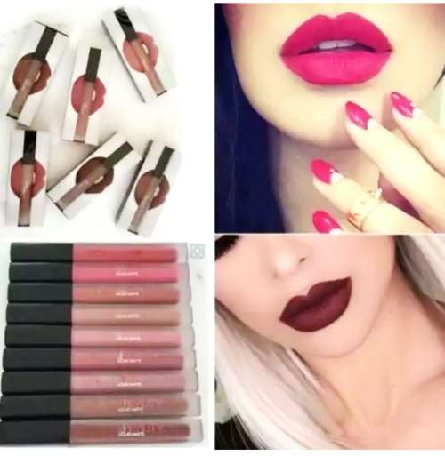 HUDA BEAUTY- LIQUID MATTE LIPSTICK *MADE IN ITALY*/ 12 PIECE SET BOX  *WHOLESALE*