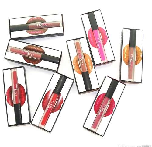 HUDA BEAUTY- LIQUID MATTE LIPSTICK *MADE IN ITALY*/ 12 PIECE SET BOX  *WHOLESALE*