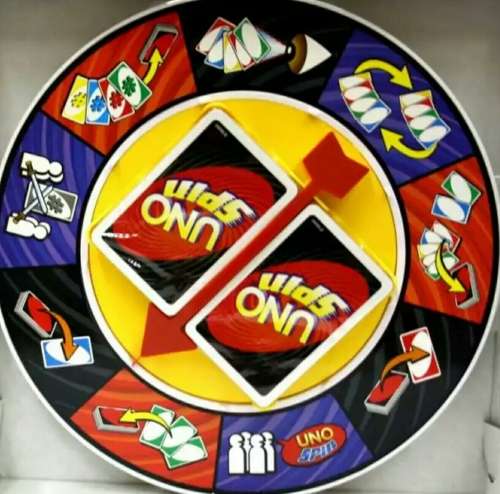 UNO SPIN CARD GAME/ THE NEXT REVOLUTION OF THE CARD GAME/ CHRISTMAS GIFT/SOCIAL ACTIVITY GAME
