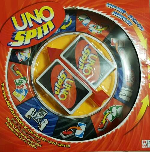 UNO SPIN CARD GAME/ THE NEXT REVOLUTION OF THE CARD GAME/ CHRISTMAS GIFT/SOCIAL ACTIVITY GAME