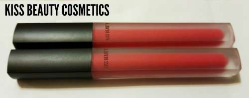 KISS BEAUTY MAKEUP- MATTE LIQUID LIPSTICK/ 12 SHADES/ 24PC BOX *WHOLESALE*