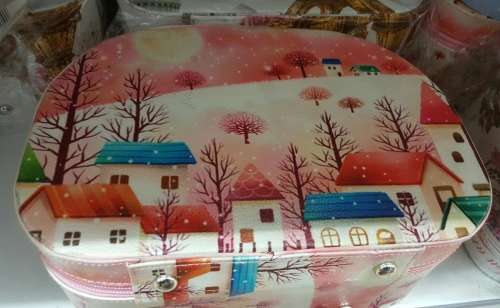 COSMETIC CASE WITH MIRROR- 3 PIECE SET/SMALL, MEDIUM AND LARGE/VARIETY OF DESIGNS/ MAKEUP