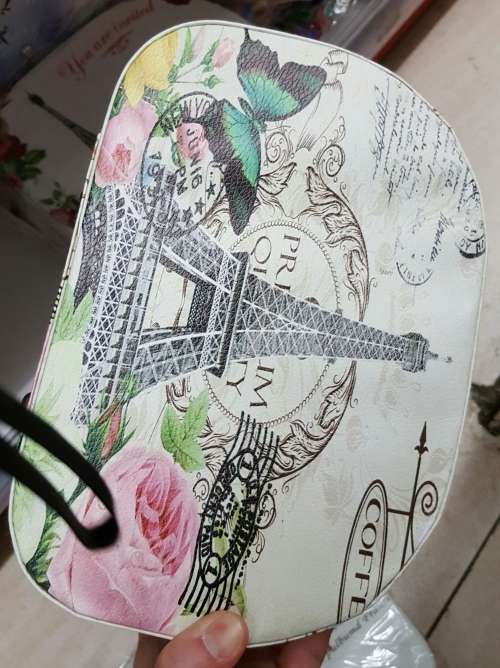 COSMETIC CASE WITH MIRROR- 3 PIECE SET/SMALL, MEDIUM AND LARGE/VARIETY OF DESIGNS/ MAKEUP