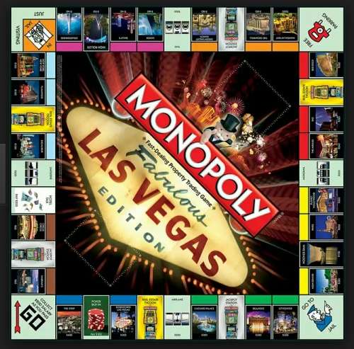 MONOPOLY: LAS VEGAS EDITION/ CHRISTMAS GIFT/SOCIAL ACTIVITY GAME