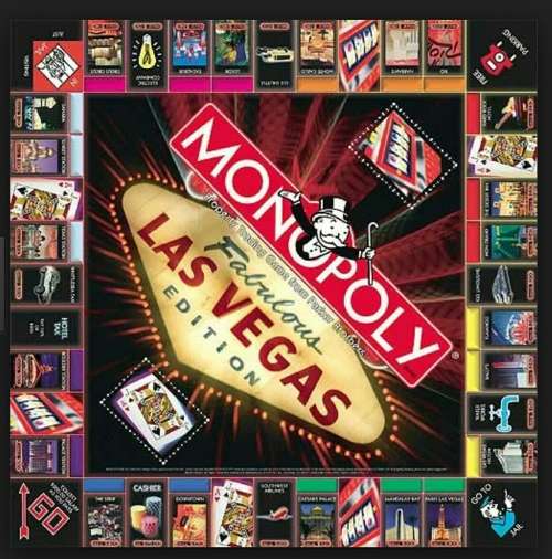 MONOPOLY: LAS VEGAS EDITION/ CHRISTMAS GIFT/SOCIAL ACTIVITY GAME