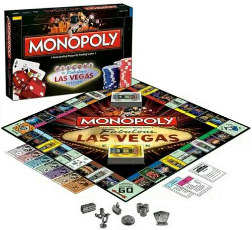 MONOPOLY: LAS VEGAS EDITION/ CHRISTMAS GIFT/SOCIAL ACTIVITY GAME