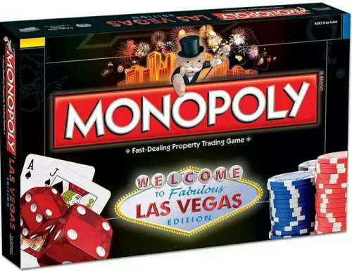 MONOPOLY: LAS VEGAS EDITION/ CHRISTMAS GIFT/SOCIAL ACTIVITY GAME