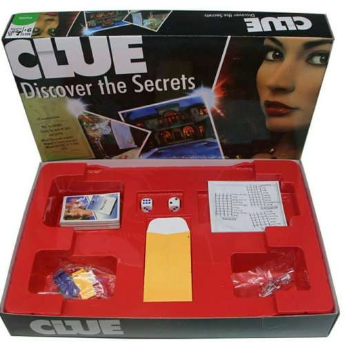 CLUE: DISCOVER THE SECRETS/ CHRISTMAS GIFT/SOCIAL ACTIVITY GAME