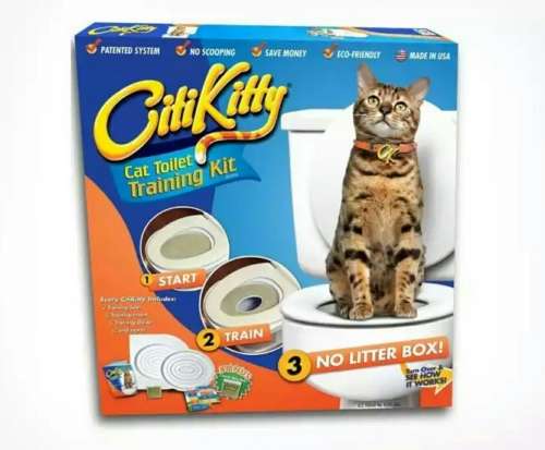 TOILET TRAIN YOUR CAT/EFFECTIVE IN 2-7 WEEKS