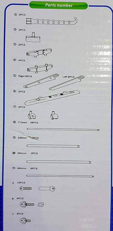 THREE TIER ADJUSTABLE CLOTHES RACK / HANGER / ORGANISER *BARGAIN*