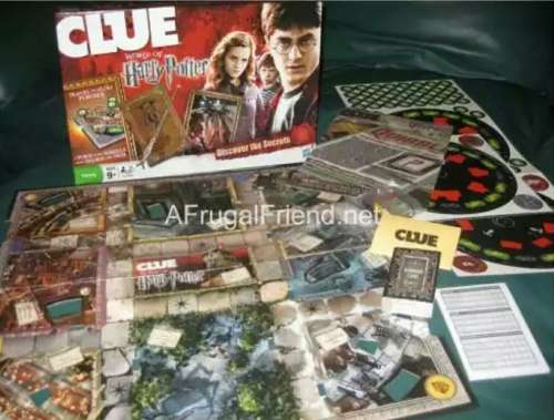 CLUEDO HARRY POTTER EDITION/ SUITABLE FOR AGES 9 ABOVE / CHRISTMAS GIFT/SOCIAL ACTIVITY GAME