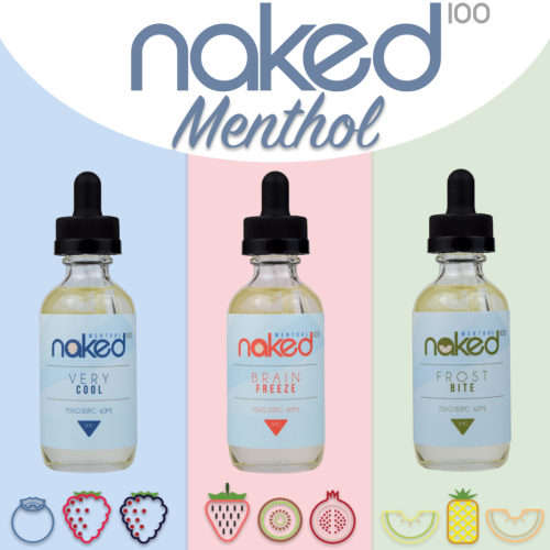NAKED 100 60ML 3MG E-LIQUID / E-JUICE / VAPE JUICE / 6 BOTTLES FOR R350