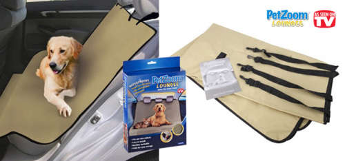 Petzoom Loungee Auto Pet Seat Cover Waterproof as Seen on TV / 2 FOR R199 *BARGAIN SALE*