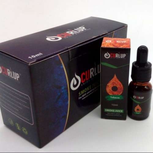 CURL UP SMOKE JUICE  10ML / 10 PC FLAVOR BOX / 0MG, 6MG, 12MG, 18MG OR 24MG