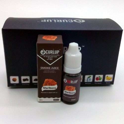CURL UP SMOKE JUICE  10ML / 10 PC FLAVOR BOX / 0MG, 6MG, 12MG, 18MG OR 24MG