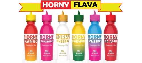 HORNY FLAVA 4 FLAVOR COMBO PACK DEAL 60ML 3MG / VAPE JUICE / E - LIQUID