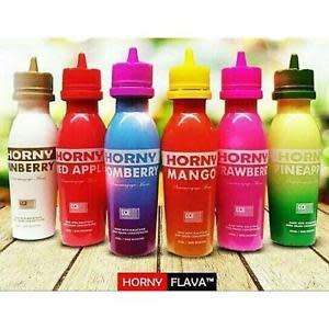 HORNY FLAVA 4 FLAVOR COMBO PACK DEAL 60ML 3MG / VAPE JUICE / E - LIQUID