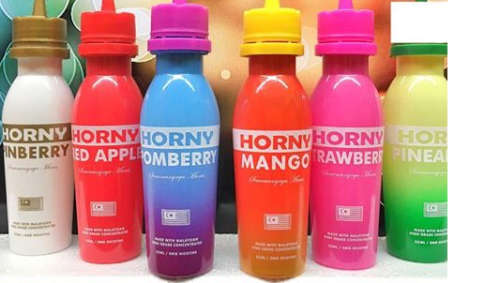 HORNY FLAVA 4 FLAVOR COMBO PACK DEAL 60ML 3MG / VAPE JUICE / E - LIQUID