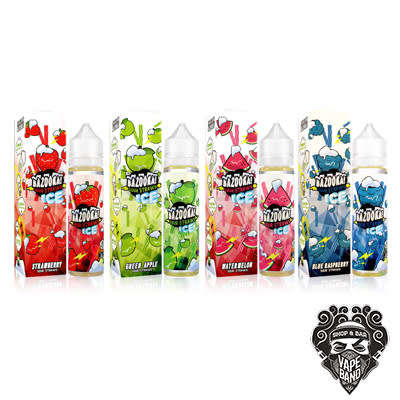BAZOOKA SOUR STRAWS ICE | 60ML 3MG E-LIQUID / E-JUICE / VAPE JUICE / 4 BOTTLES FOR R300