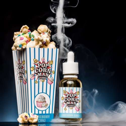 POPCORN MAN E-LIQUID 60ML 3MG E-LIQUID / E-JUICE / VAPE JUICE / 2 BOTTLES FOR R300