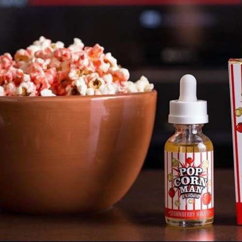 POPCORN MAN E-LIQUID 60ML 3MG E-LIQUID / E-JUICE / VAPE JUICE / 2 BOTTLES FOR R300