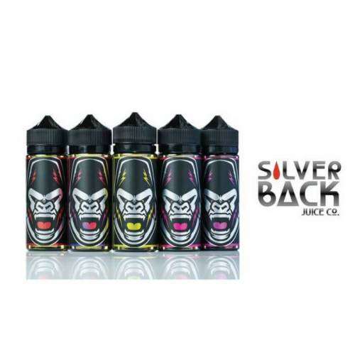 SILVERBACK JUICE CO - 120MLS 3MG E-LIQUID / E-JUICE / VAPE JUICE / 4 BOTTLES FOR R450