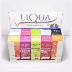 LIQUA ITALIAN FLAVOURS 30ml 12MG E-LIQUID / E-JUICE / VAPE JUICE / 10 BOTTLES FOR R360