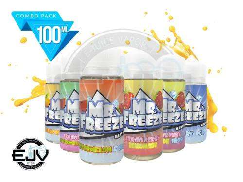 Mr. Freeze E-Liquid 3MG 100ML / VAPE JUICE / E - LIQUIDS / 5 BOTTLES FOR R380