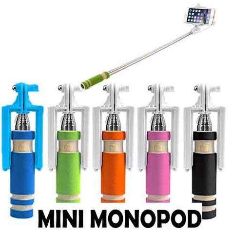 hot Wired selfie stick mini monopod pen pocket foldable portable Extendable Mini Handheld monopod