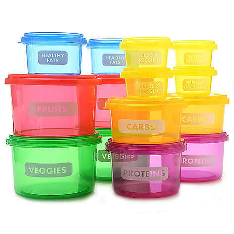 Perfect Portions - 7 Pcs Portion Control Containers