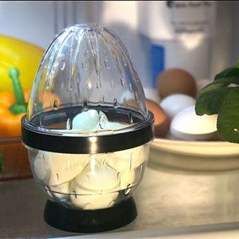 Egg Stripper: Peel 5 Hard-Boiled Eggs at Once!