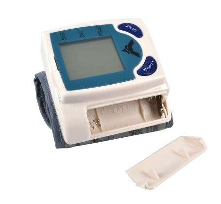 Automatic Digital LCD Wrist Cuff Arm Blood Pressure Monitors Heart Beat Rate Monitor