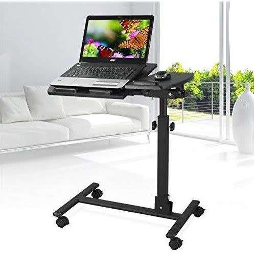 BEDSIDE LAPTOP TABLE / GREAT FOR STUDYING