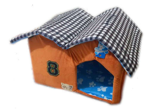 DOG AND CAT HOUSE | GREAT FOR PUPPIES AND KITTENS | SOFT AND WARM - BROWN COLOR
